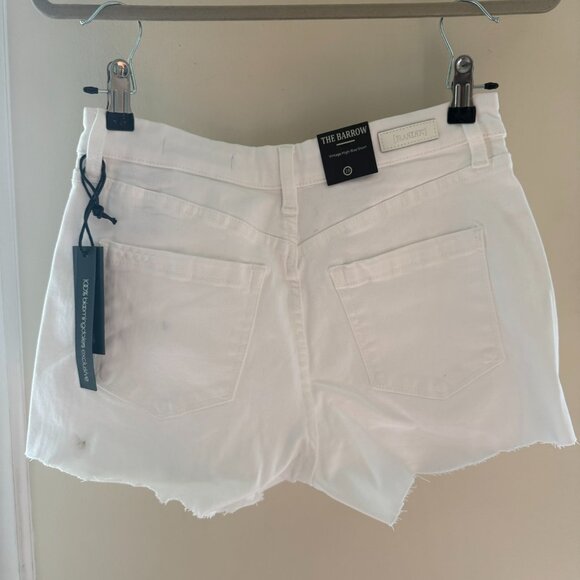 BLANK NYC The Barrow Vintage High-Rise White Shorts Women's Size 28 NWT - Picture 2 of 10